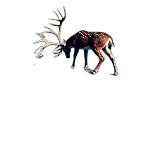 animal, creature, crown, staff transparent PNG cut-out