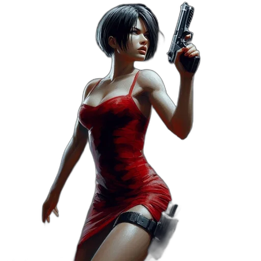 weapon, concept art, photorealistic, comic book art transparent PNG cut-out