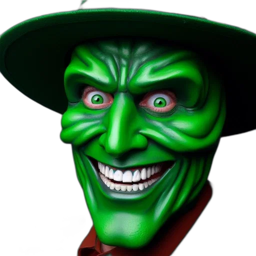 mask, face, hat, creature transparent PNG cut-out