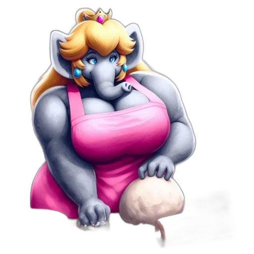 dress, jewelry, staff, creature transparent PNG cut-out