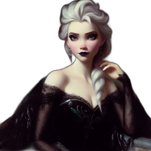 dress, fantasy art, concept art, photorealistic transparent PNG cut-out