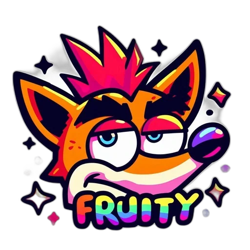 food, pixel art, vaporwave, cartoon transparent PNG cut-out