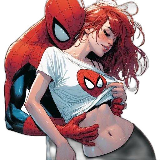 comic book art, concept art, fantasy art, cartoon transparent PNG cut-out