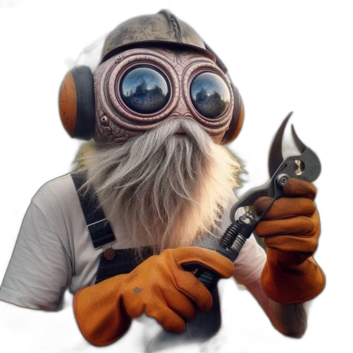 staff, mask, weapon, creature transparent PNG cut-out