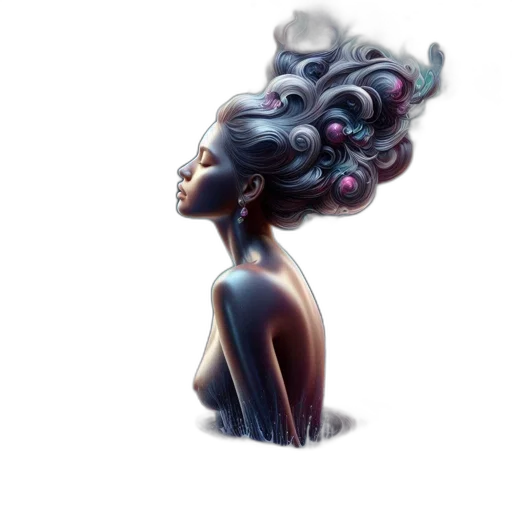crown, hair, dress, face transparent PNG cut-out