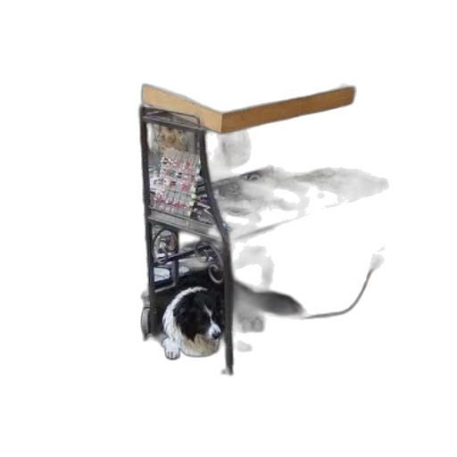 weapon, furniture, staff, robot transparent PNG cut-out