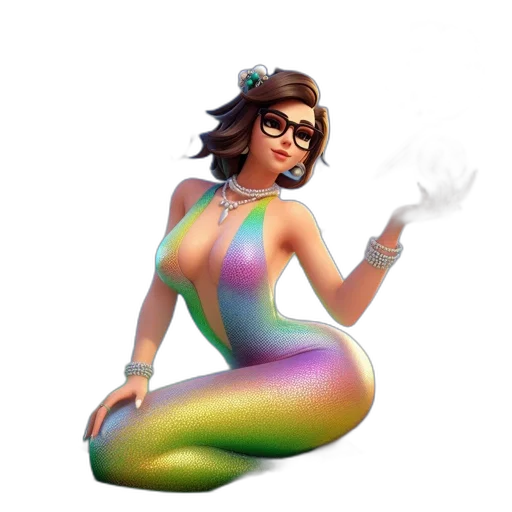 dress, concept art, fantasy art, pixel art transparent PNG cut-out