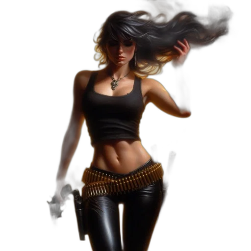 staff, hair, fantasy art, concept art transparent PNG cut-out