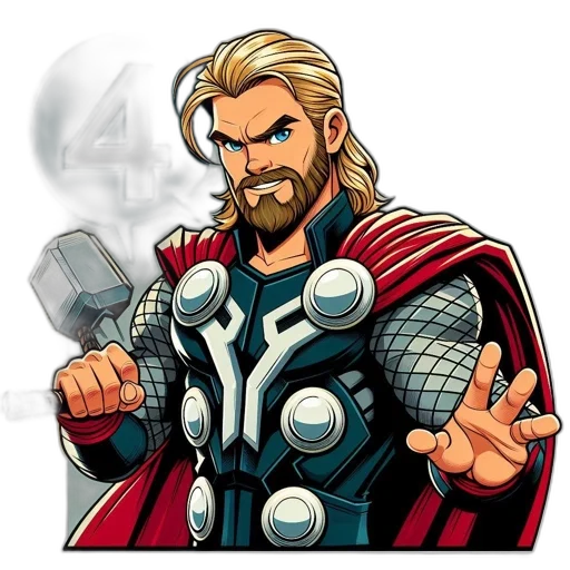 comic book art, pixel art, cartoon, concept art transparent PNG cut-out