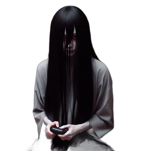 hair, mask, face, creature transparent PNG cut-out