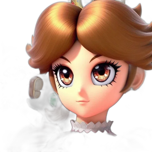 face, staff, crown, hair transparent PNG cut-out