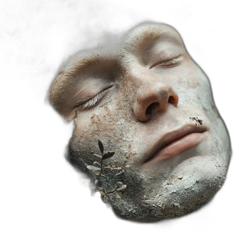 face, mask, creature, robot transparent PNG cut-out