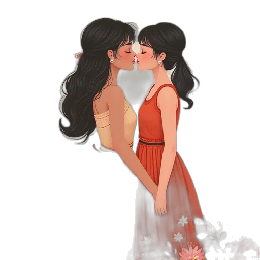 dress, concept art, watercolor, fantasy art transparent PNG cut-out