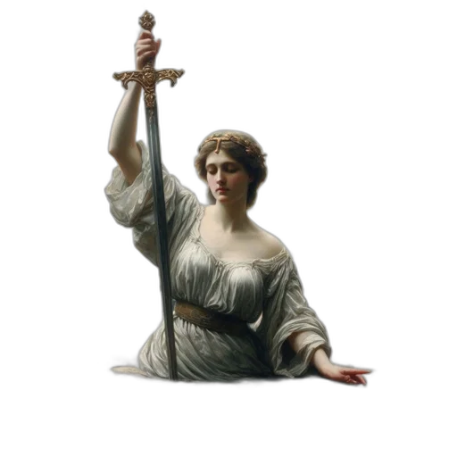 staff, sword, weapon, dress transparent PNG cut-out
