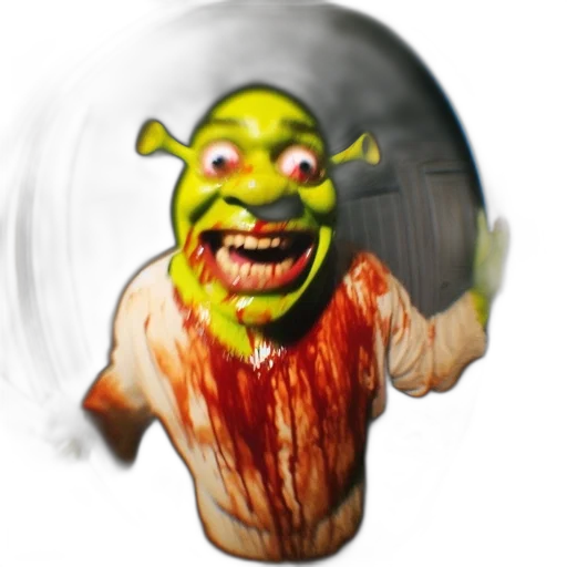 creature, mask, face, staff transparent PNG cut-out