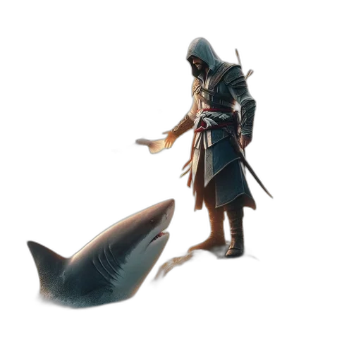 sword, weapon, creature, animal transparent PNG cut-out