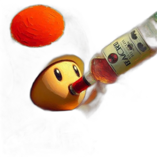bottle, food, weapon, animal transparent PNG cut-out