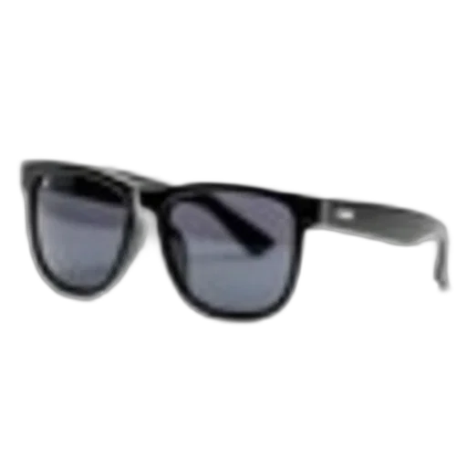 pair, black, sunglasses, reflective transparent PNG cut-out