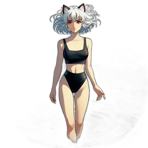 dress, creature, staff, mask transparent PNG cut-out