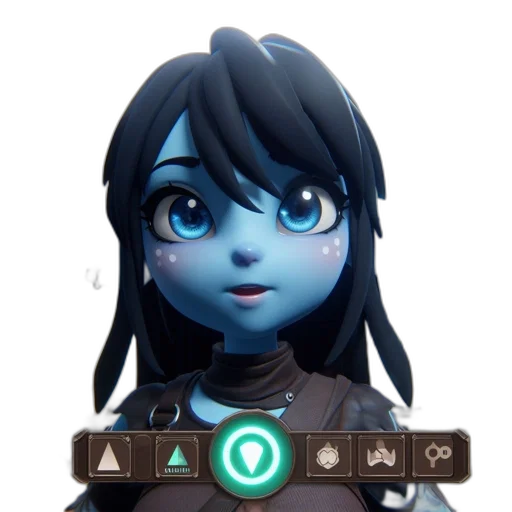 staff, mask, robot, face transparent PNG cut-out