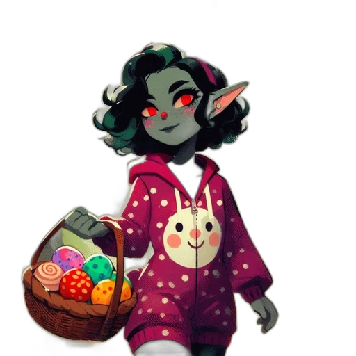 mask, creature, staff, jacket transparent PNG cut-out