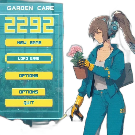 staff, weapon, vaporwave, cyberpunk transparent PNG cut-out