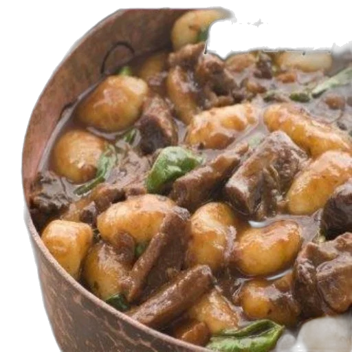 food, hearty, dish, featuring transparent PNG cut-out