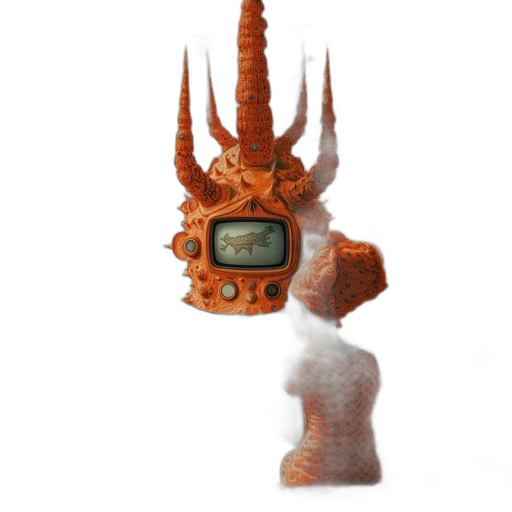 mask, robot, creature, staff transparent PNG cut-out