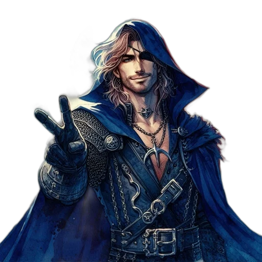 sword, jacket, fantasy art, concept art transparent PNG cut-out