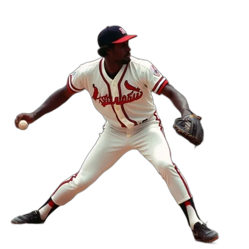 1986, donruss, fred, mcgriff transparent PNG cut-out