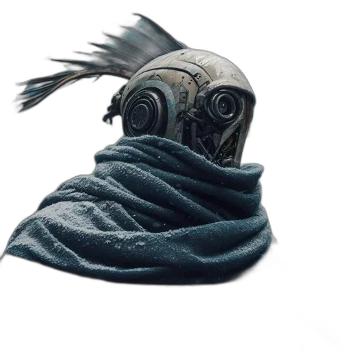 mask, creature, hat, robot transparent PNG cut-out