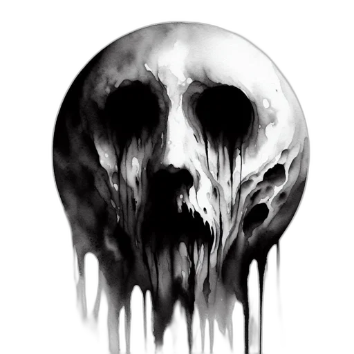 mask, face, creature, comic book art transparent PNG cut-out