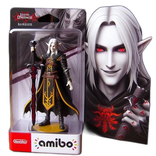 concept art, nintendo, amiibo, figure transparent PNG cut-out
