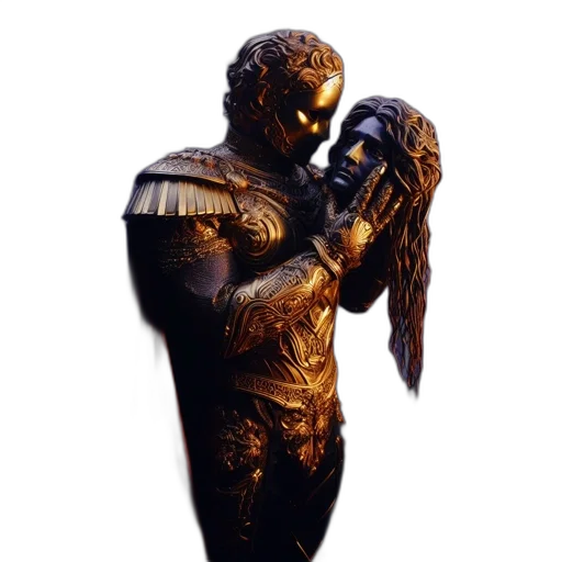 weapon, sword, robot, staff transparent PNG cut-out