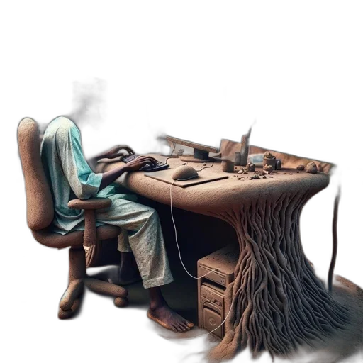 furniture, staff, robot, weapon transparent PNG cut-out