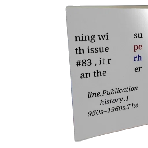 publication, history, 1950s-1960s, line transparent PNG cut-out