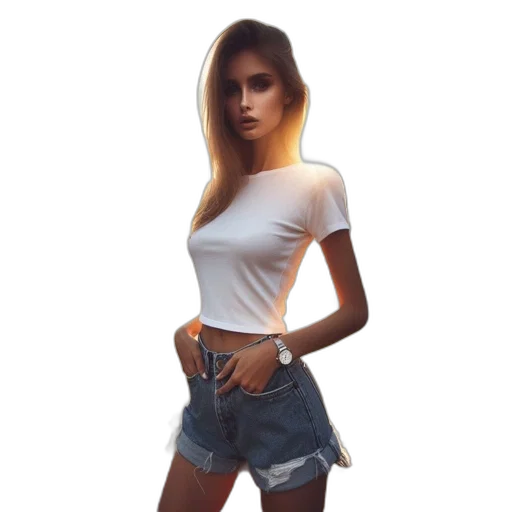 dress, jacket, jewelry, face transparent PNG cut-out