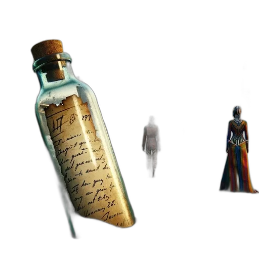 bottle, dress, weapon, sword transparent PNG cut-out