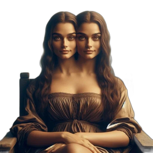 crown, face, dress, hair transparent PNG cut-out