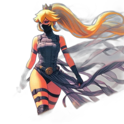 mask, concept art, fantasy art, anime transparent PNG cut-out