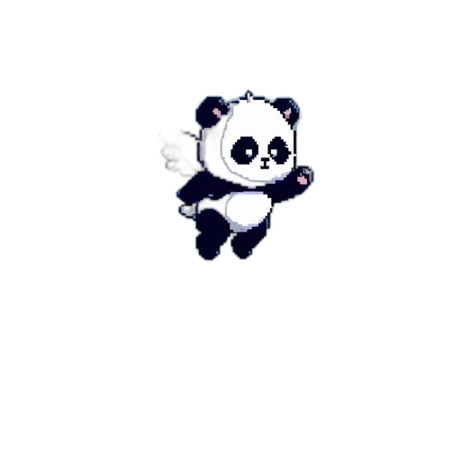 animal, creature, staff, pixel art transparent PNG cut-out