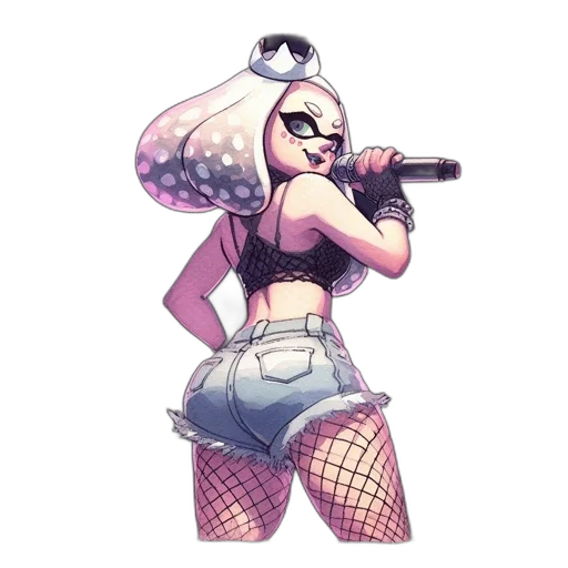 weapon, jacket, staff, concept art transparent PNG cut-out