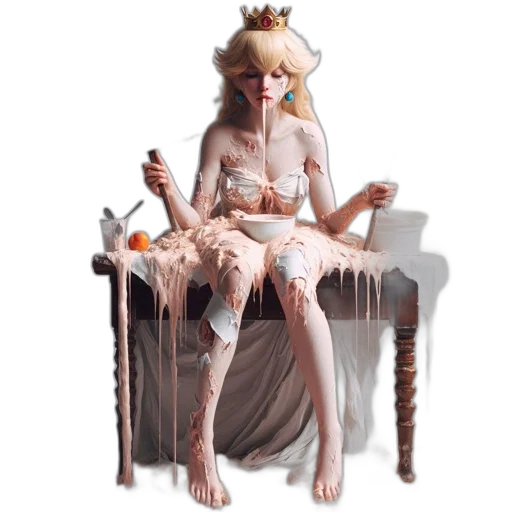 dress, furniture, concept art, fantasy art transparent PNG cut-out