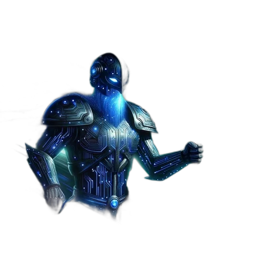 robot, weapon, sword, mask transparent PNG cut-out