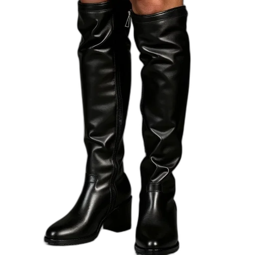 jacket, shoes, 3d render, photorealistic transparent PNG cut-out