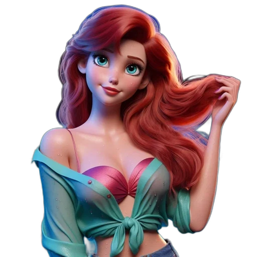 dress, fantasy art, 3d render, concept art transparent PNG cut-out