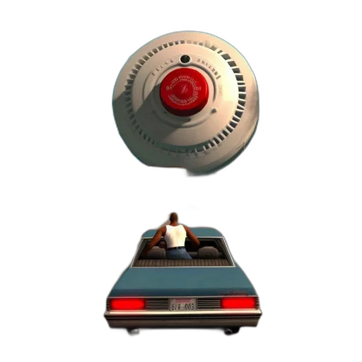 car, robot, weapon, staff transparent PNG cut-out