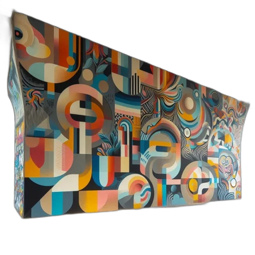 furniture, 3d render, photorealistic, outer space transparent PNG cut-out