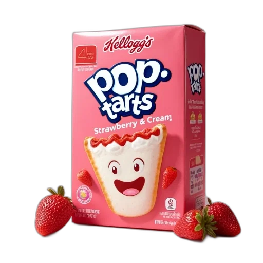 food, face, kellogg, pop transparent PNG cut-out