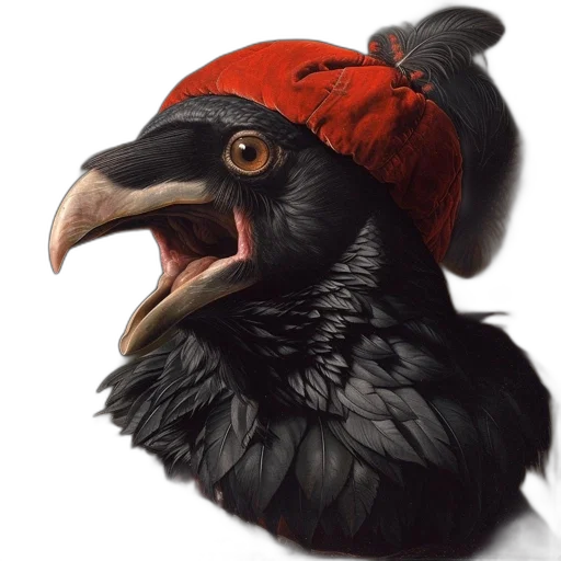 animal, hat, creature, crown transparent PNG cut-out